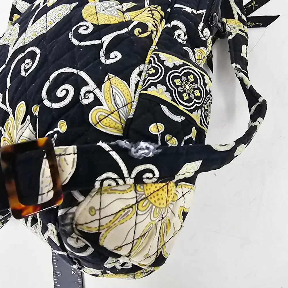 Y2K Vera Bradley Backpack Yellow Bird Floral Retired Quilted Cotton Bag Boho
